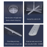 Máy rửa bát, rửa chén Xiaomi 8 bộ Mijia VDW0801M